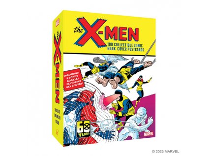 x men 100 collectible comic book cover postcards 9781797225548