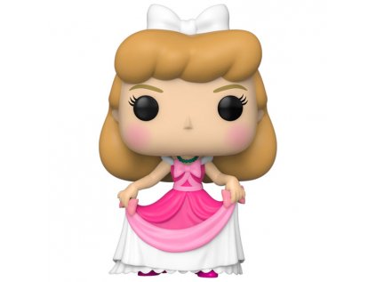 funko pop disney princess cinderella in pink dress 889698456494