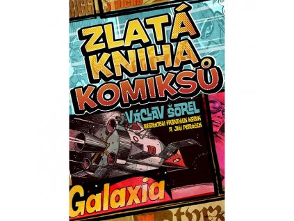 zlata kniha komiksu vaclav sorel 9788076833654