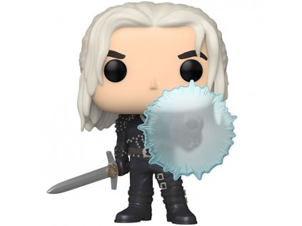 funko pop witcher netflix geralt shield 3 seria 889698674249