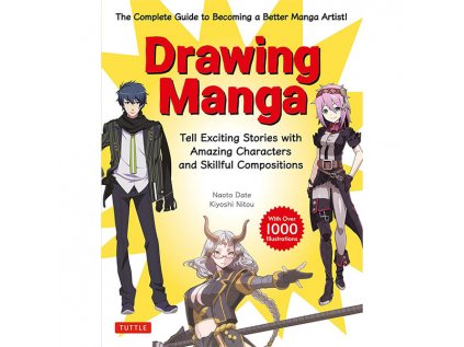 drawing manga tell exciting stories with amazing characters and skillful compositions 9784805317266