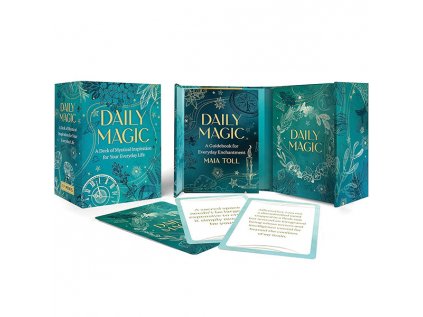 daily magic a deck of mystical inspiration for your everyday life miniature editions 9780762480425