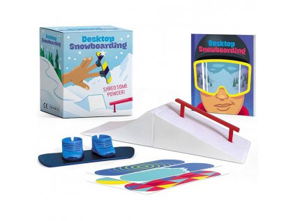 desktop snowboarding shred some powder miniature editions 9780762481347