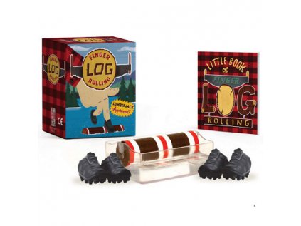 finger log rolling lumberjack approved miniature editions 9780762494002