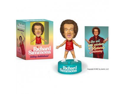 richard simmons talking bobblehead with sound miniature editions 9780762475384