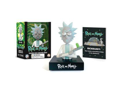 Rick and Morty Talking Rick Sanchez Bust Miniature Editions