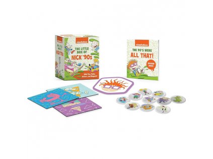 little box of nick 90s miniature editions 9780762465187