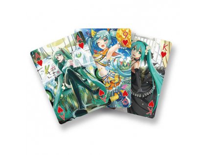 hatsune miku playing cards miku styles 8720165712960