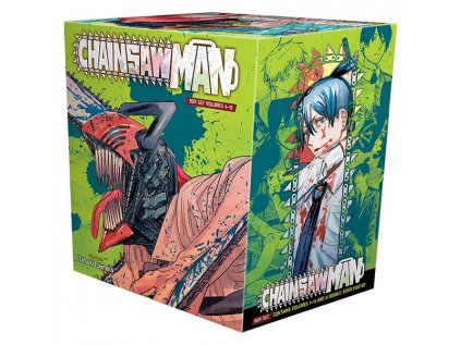 chainsaw man box set includes volumes 1 11 9781974741427 1