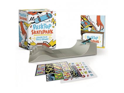desktop skatepark crush your daily grind miniature editions 9780762475292
