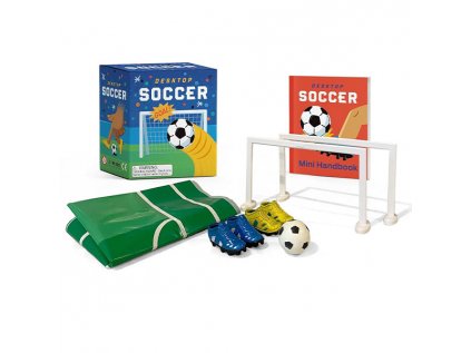 desktop soccer goal miniature editions 9780762479962