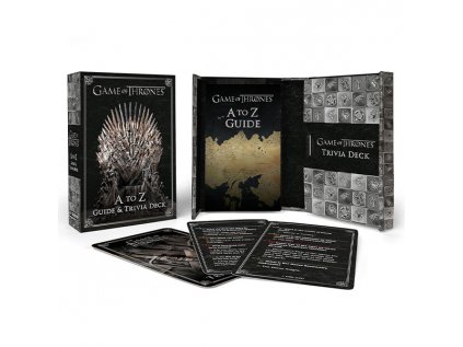 game of thrones a to z guide and trivia deck 9780762483426