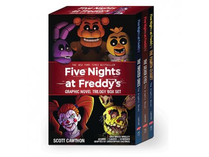 five nights at freddy s graphic novel trilogy box set 9781339012513 1