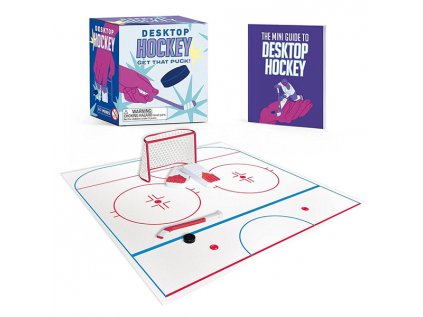 desktop hockey get that puck miniature editions 9780762483020