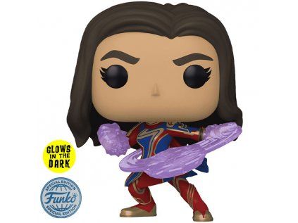 Funko POP! The Marvels: Ms. Marvel Glows in the Dark Special Edition