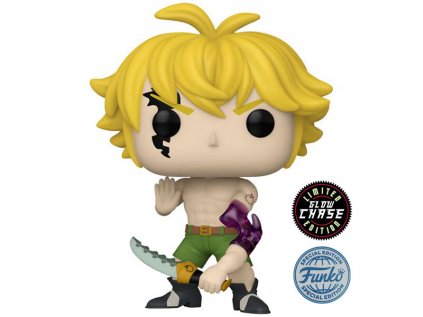 funko pop the seven deadly sins meliodas glows in the dark chase special edition 889698631327 1