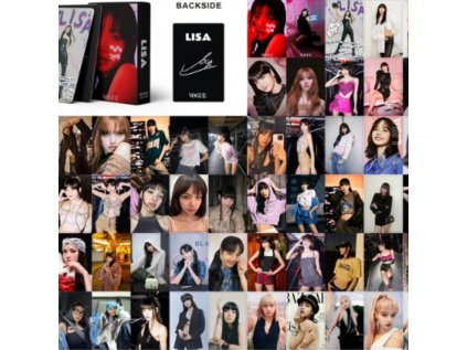 Black Pink - Lisa - LOMO zberateľská karta