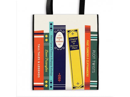 literary tales reusable taska tote bag 9780735372733