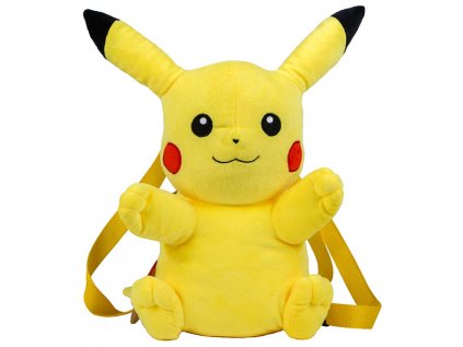 pokemon pikachu plush backpack 34 cm 8426842051185 1