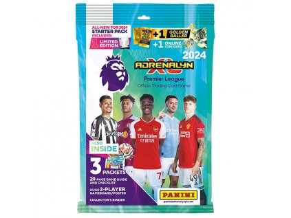 futbalove karty panini premier league 2023 2024 adrenalyn starter set 8051708000245