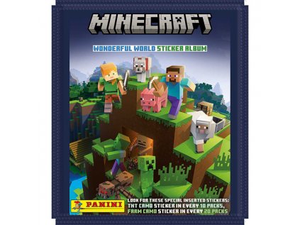 panini minecraft 2 samolepky 8018190033175