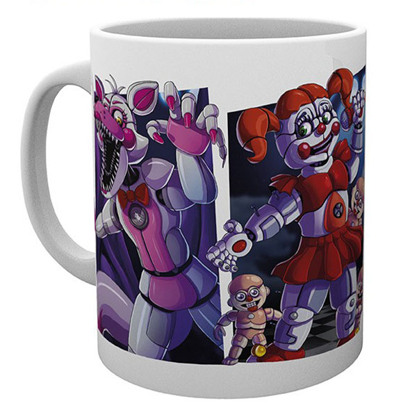 Abysse Corp Five Nights at Freddys Sisters Šálka
