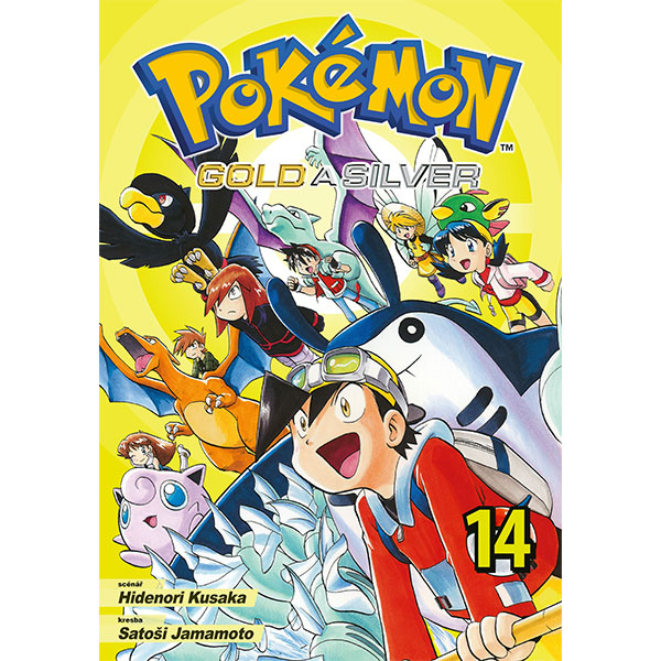 CREW Pokémon 14 Gold a Silver