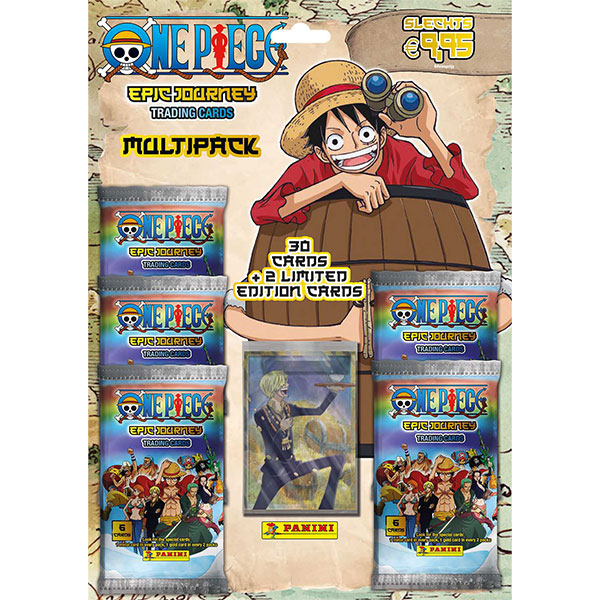 Panini Books One Piece Epic Journey Trading Cards Multipack