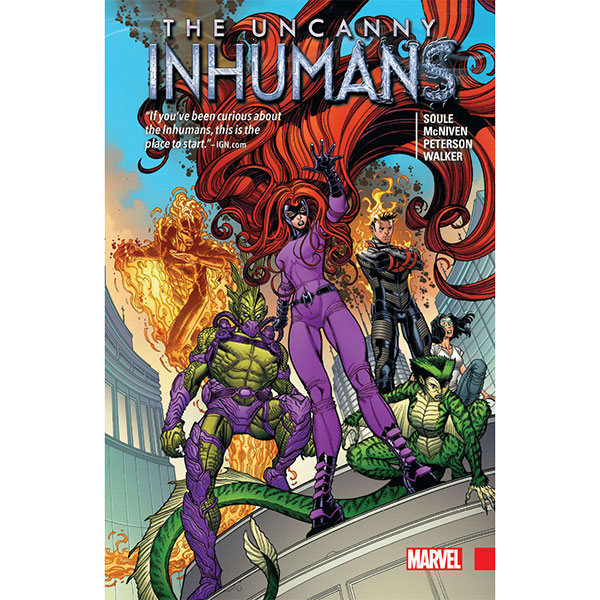 Marvel Uncanny Inhumans Deluxe Edition