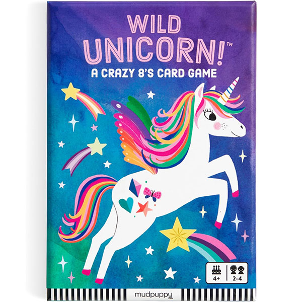 Mudpuppy Wild Unicorn! Card Game