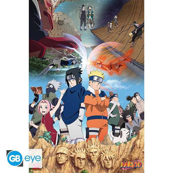 GBeye Naruto Shippuden Will of Fire Poster 91,5 x 61 cm