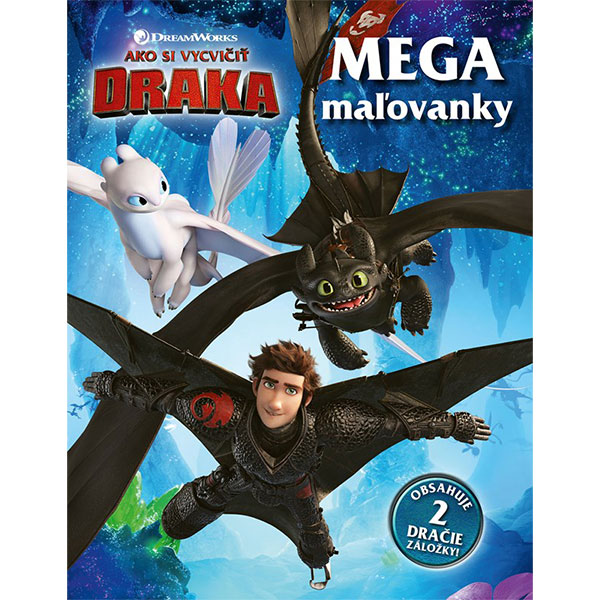 Egmont Ako si vycvičiť draka - Megamaľovanky