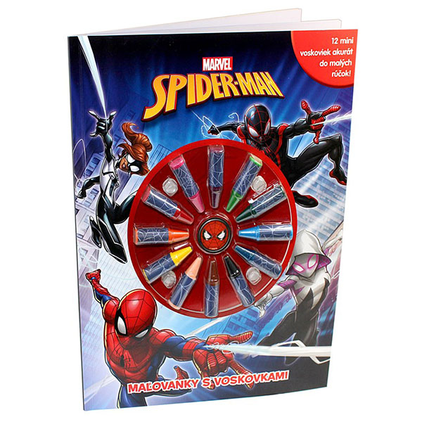 Egmont Spider-Man - Maľovanky s voskovkami