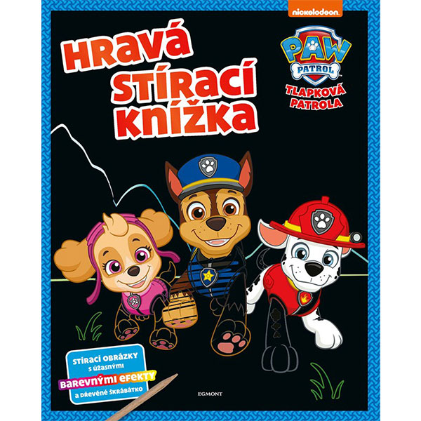 Egmont Tlapková patrola - Hravá stírací knížka