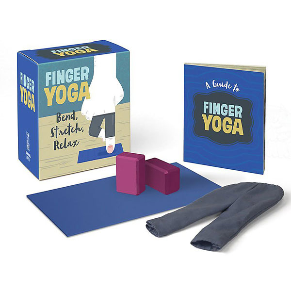 Finger Yoga: Bend, Stretch, Relax Miniature Editions