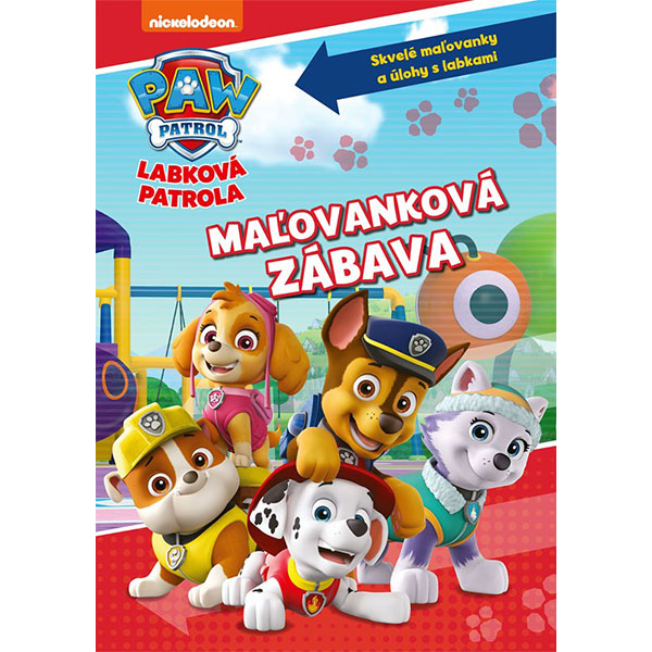 Labková patrola - Maľovanková zábava