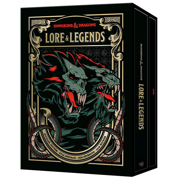Ten Speed Press Dungeons & Dragons: Lore & Legends Special Edition, Boxed Book & Ephemera Set