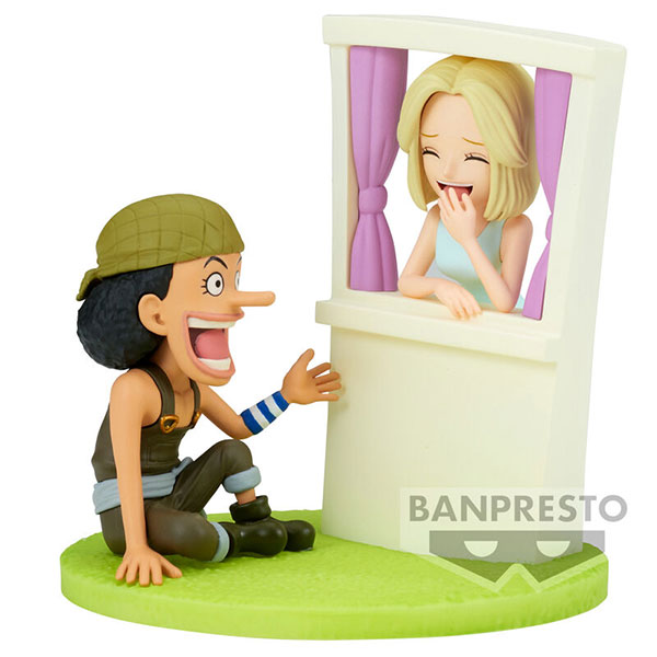 Banpresto One Piece Usopp & Kaya Log Stories PVC Statue 7 cm