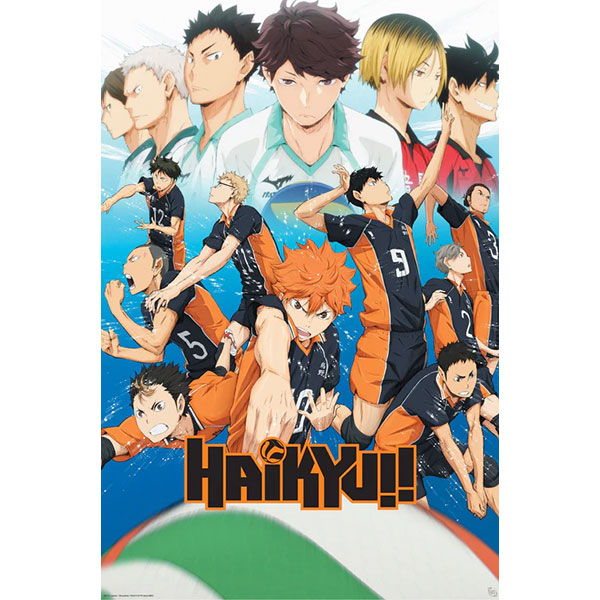 GBeye Haikyu!! Key art season 1 Poster 91,5 x 61 cm