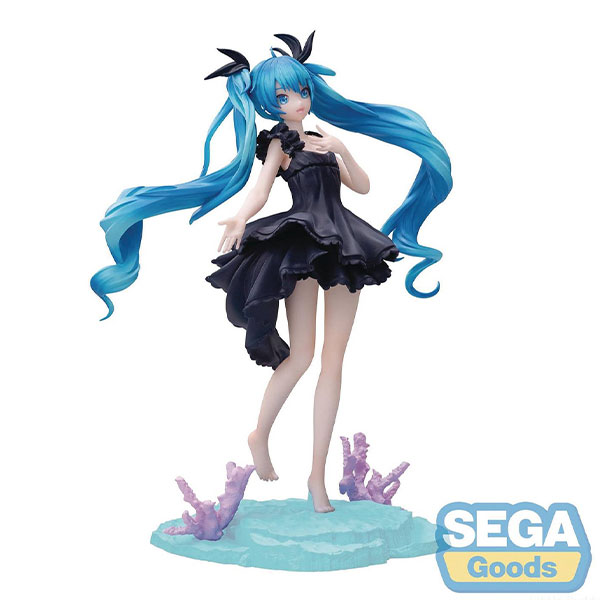 Figúrka Manga Sega Goods Hatsune Miku Luminasta PVC Statue Hatsune Miku Deep Sea Girl 18 cm