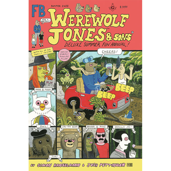 Fantagraphics Werewolf Jones & Sons Deluxe Summer Fun Annual