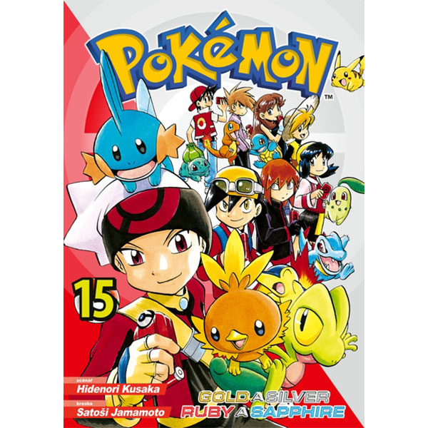 CREW Pokémon 15 Gold a Silver / Ruby a Sapphire