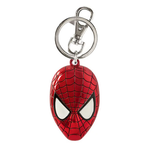 Monogram International Marvel Spider-Man Head Kľúčenka Kovová