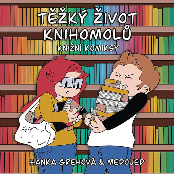 YA čtu Těžký život knihomolů: Knižní komiksy