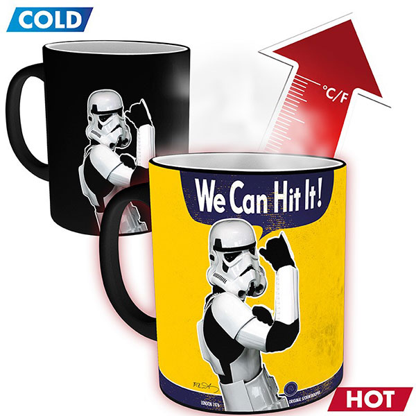 Abysse Corp Star Wars Stormtrooper We Can Hit Them! Heat Change Šálka
