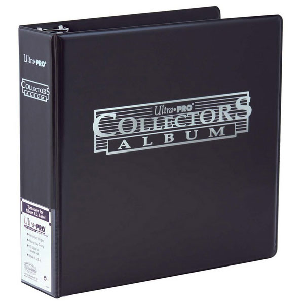 Ultra PRO Album UltraPro: Collectors 3-krúžkové čierne