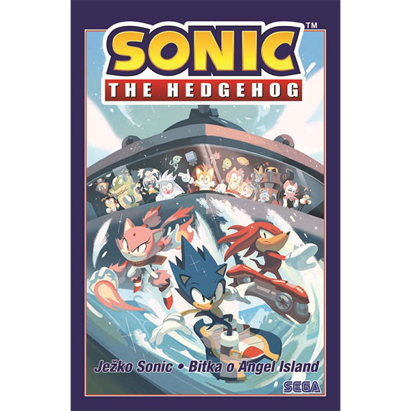 Egmont Sonic The Hedgehog: Ježko Sonic 3 - Bitka o Angel Island