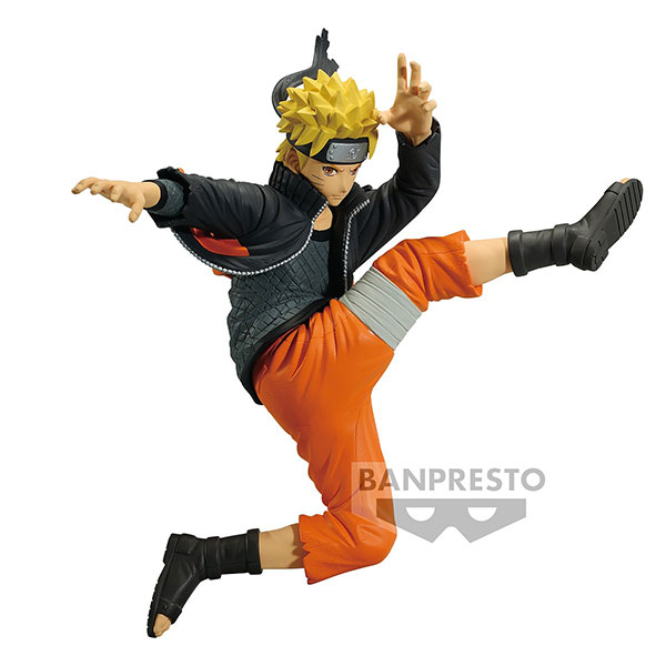 Banpresto Naruto Shippuden Vibration Stars PVC Statue Naruto Uzumaki 14 cm