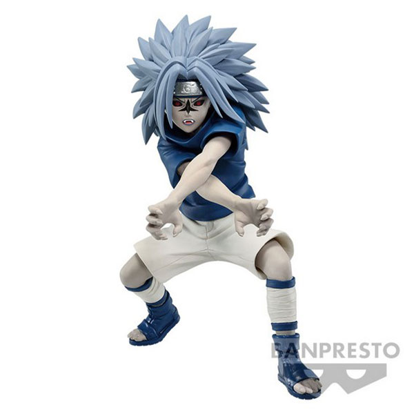 Banpresto Naruto Shippuden 20th Anniversary Vibration Stars PVC Statue Uchiha Sasuke 13 cm