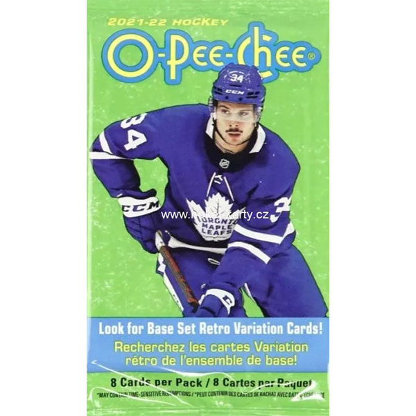 Hokejové karty Upper Deck 2021/2022 Deck O-Pee-Chee Retail